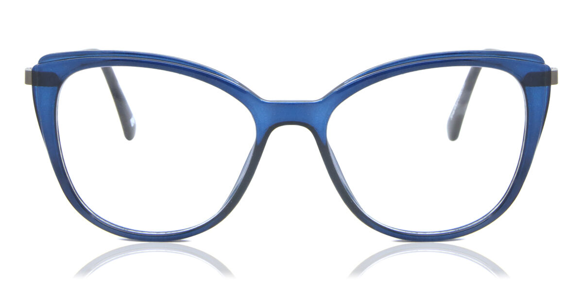 풀 림 캣아이 투명 다크 블루 SmartBuy 컬렉션 조지안 CP121B 패션 여성용 안경 (무료배송/100%정품보장)