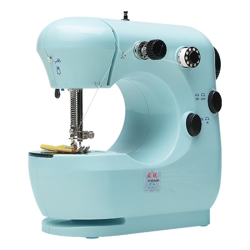 가정용 재봉틀 전기 소형 미닝 미니 휴대용 핸드 부라더 재봉기 I. 레이크 아주르 11 액세서리