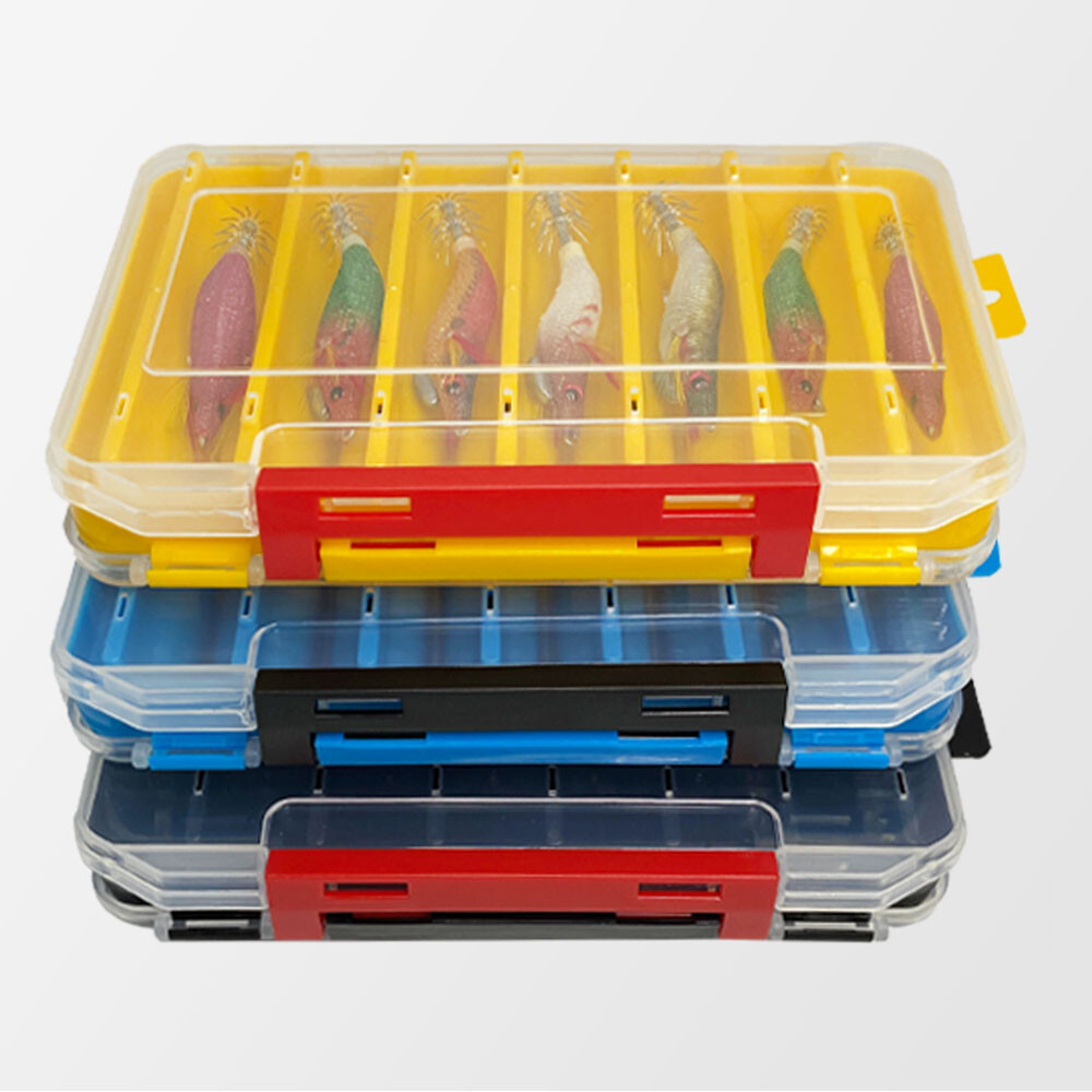 [오늘출발] ZRZ 14칸 양면 에기케이스 루어케이스 소형 태클박스 채비상자 슬롯 낚시소품