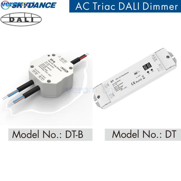 [오늘출발] DT DT-B (DT4) 150W-360W 110V 220V AC 트라이액 DALI 조광기 후미 엣지 1 주소 1CH-디밍 스위치 단색 LED