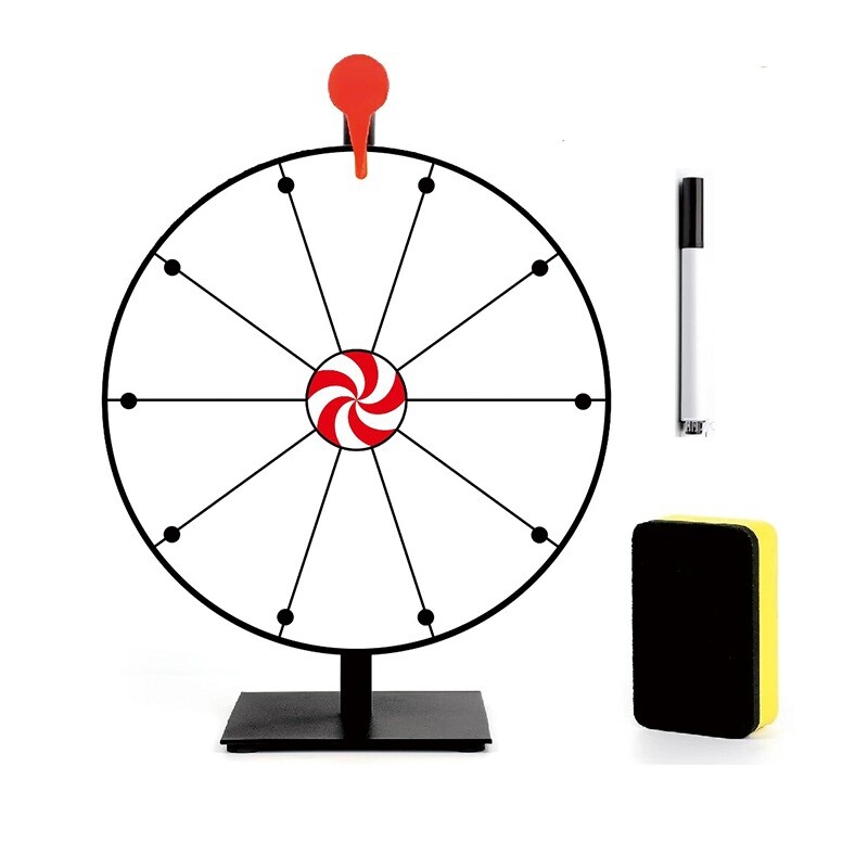 룰렛 로또 돌림판 뽑기 점심내기 커피내기 직장 회사 이벤트 라이브 복권-화이트룰렛 + 펜 + 지우개50cm