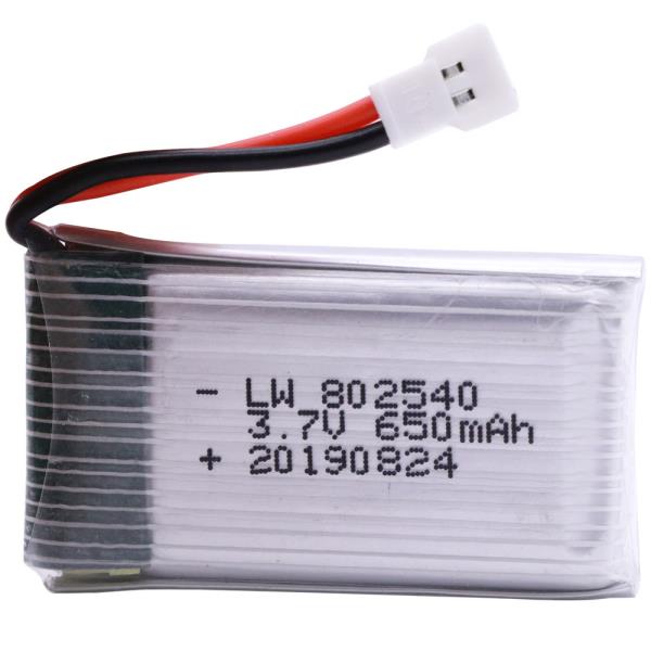 3.7V 650mAh 리포 배터리 Syma X5 X5C X5C X5SC X5SW X6SW H9D H5C M68 FY550 HJ88 HJ89 L5FW 3.7V RC 드론