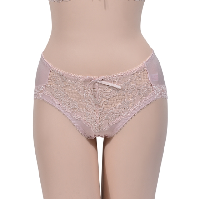 내몸에조은 폭스로맨틱한 레이스 리본 포인트 여성 삼각팬티