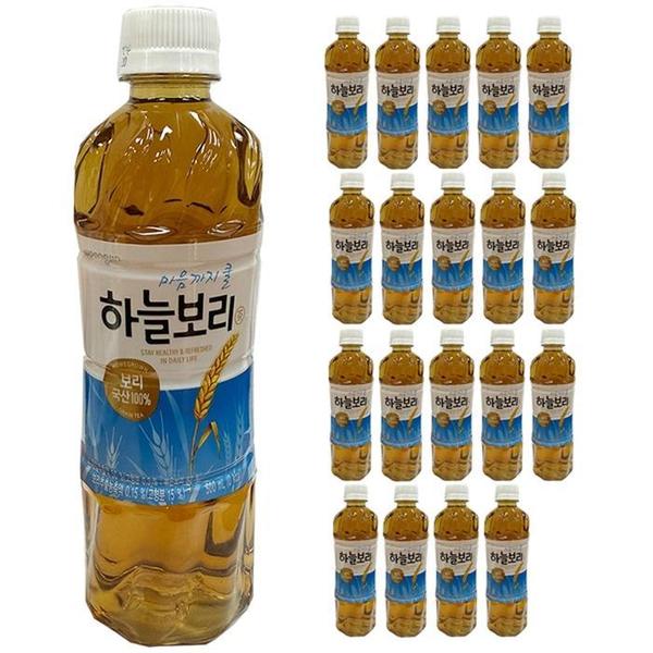 웅진 (셀러허브)웅진 하늘보리 500ml x 20PET(소비기한 26년 10월 20일) (S9624865)