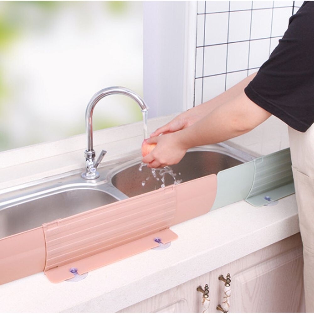 씽크대 물튀김방지 가림막 물막이 물받이/싱크대가림막/싱크대부속품/처마형물막이/디어커스물막이