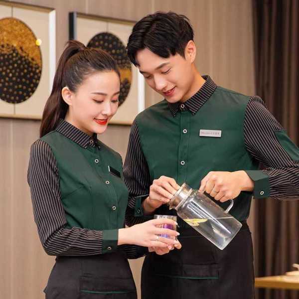 직원 홀서빙복 알바복 웨딩홀 서빙 유니폼 호텔 근무