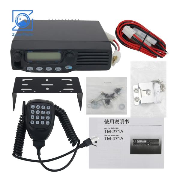 [오늘출발] TM-271A 모바일 라디오 VHF FM 트랜시버 기지국 거리 10km 이상 136-174MHz 60W