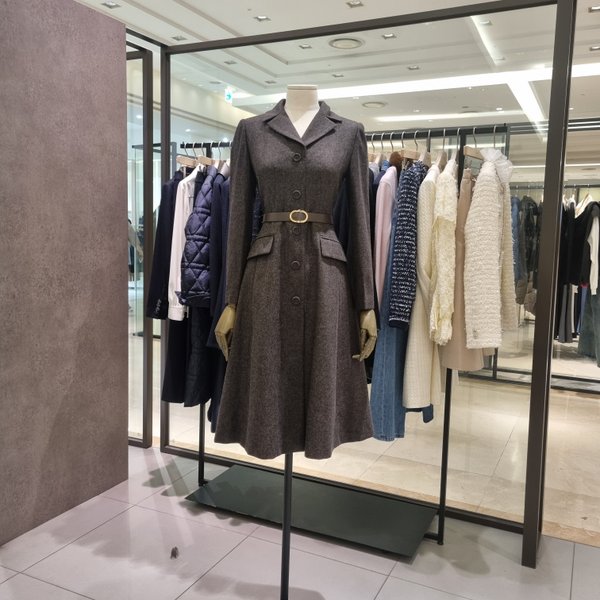 [신세계백화점]지고트 (광주신세계)JPAE0OP812 울 버튼 A라인 원피스