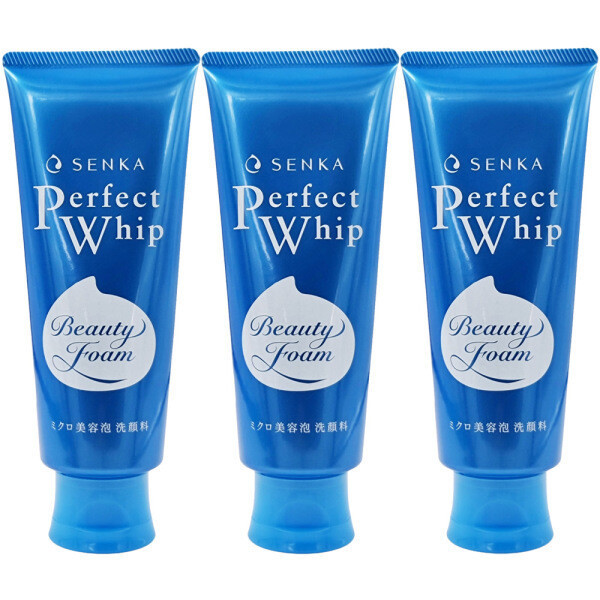 [오늘출발] 센카 퍼펙트휩 클렌징 페이셜워시 시세이도 세안제 폼클렌징150g x3개
