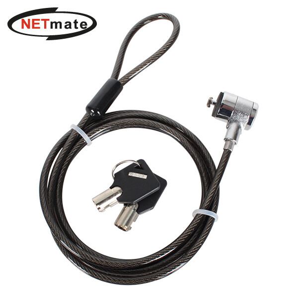 [오늘출발] 강원전자 노트북 도난방지 와이어 잠금장치 NM-SLL01 Hlu