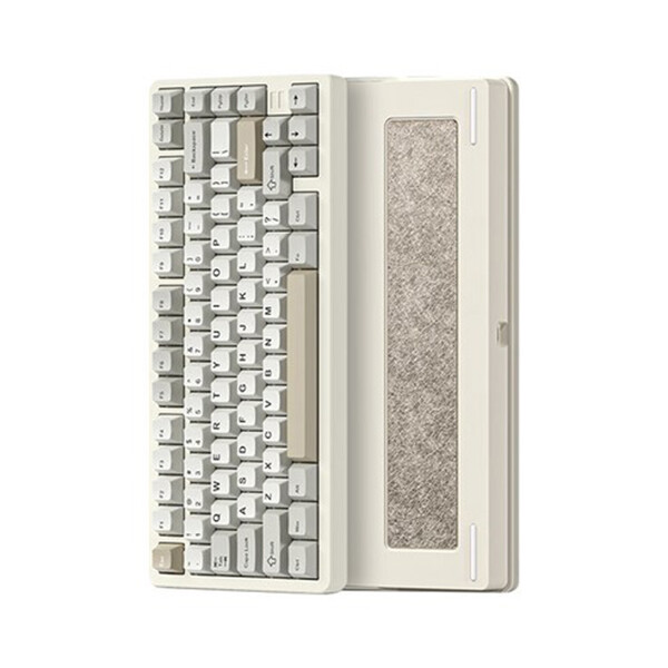 FURYCUBE F75 3모드 무선 게이밍 블루투스 알루미늄 기계식 키보드 레몬포도축/말차라떼축V2