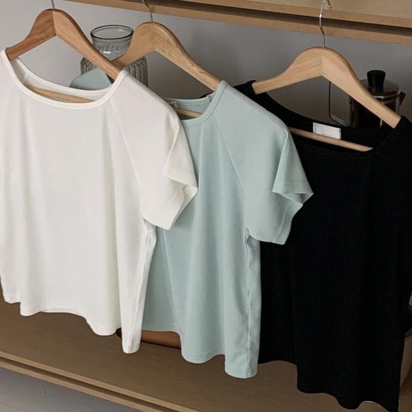 MENOR1MR_4A레글런플레이스판반팔티 408S505S 여성의류