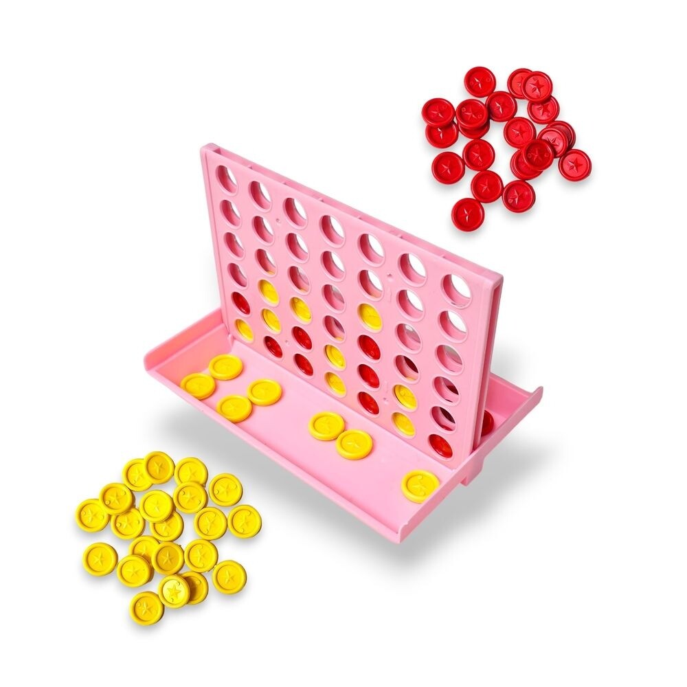 (단품) 어린이 4목 전략 빙고 게임/보드게임/장난감/할리갈리/다트/룰렛/초등학생/선물/두더지/영어/해적/