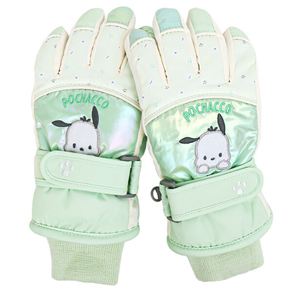 [오늘출발] 산리오 포차코 샤이닝 방한 장갑 22000 스키 패딩