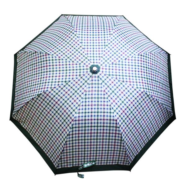 OS2단체크무늬 수동우산(D)
