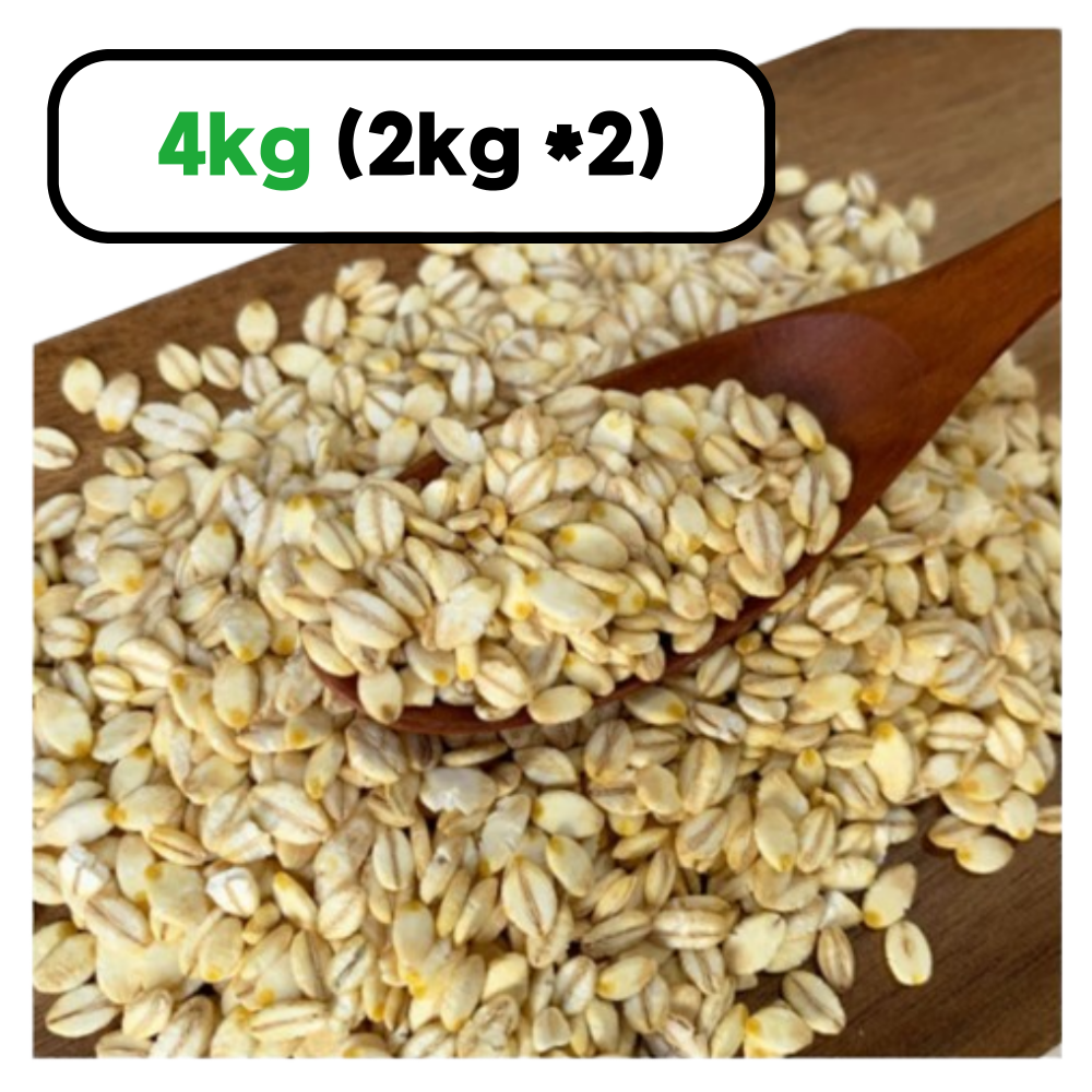 늘보리 압맥 4kg (2kg+2kg) 국산 납작보리 쌀