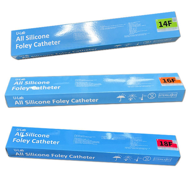 [오늘출발] 유랩 폴리카테터 2way 14FR16FR18FR 1통/10개 도뇨관 소변줄 튜브카테터 멸균 비뇨기과용