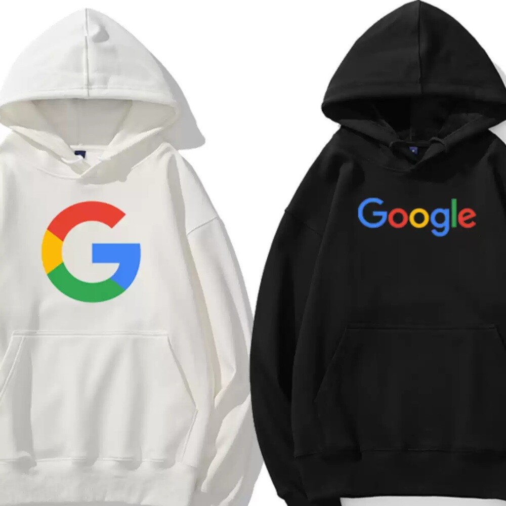 구글 Google 후드 맨투맨 티셔츠 IT 인터넷 인공지능 AI 프로그래머 해커 후드티