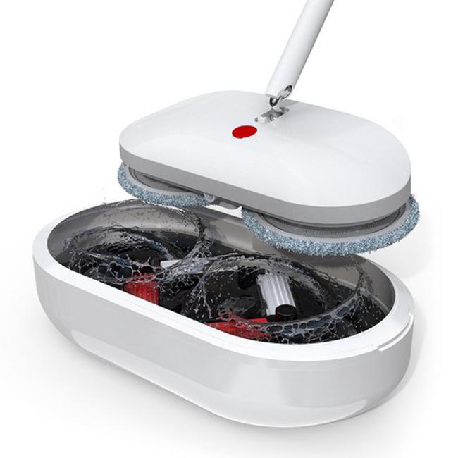 [오늘출발] 로엘(가전) ROEL 로엘전자 듀스핀3 PRO 무선 물걸레 청소기 자동 회전 밀대 30초 자동세척탈수 1개