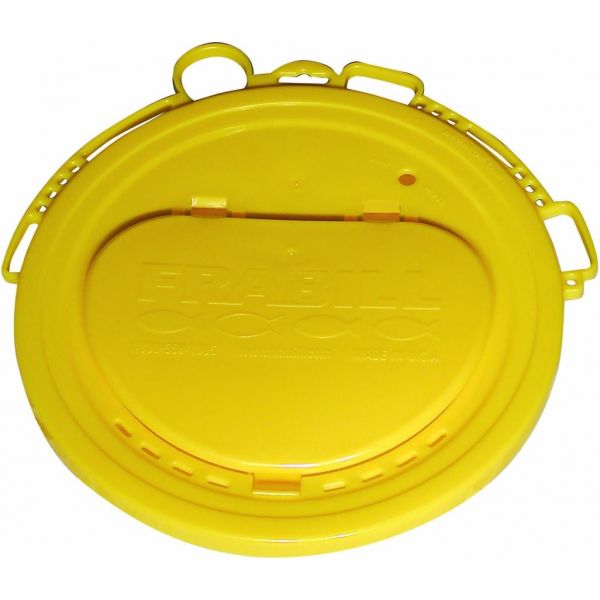 프라빌 디럭스 버킷 뚜껑 | 프리미엄 정리와 미끼 및 장비 접근 편의성을 위한 액세서리 슬롯이 있는 스냅