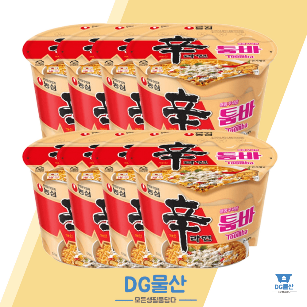 농심 농심 컵라면 신상라면 신라면툼바 투움바 큰사발면 8개 신라면툼바 큰사발면 113g x 8개