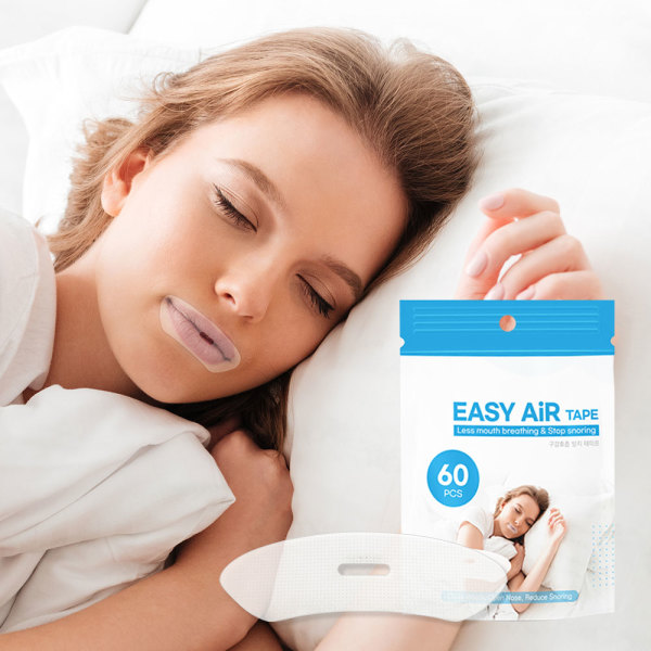 [오늘출발] 입벌림 방지 밴드 입막음 테이프 수면 마우스 테이프 2달분 입테이프