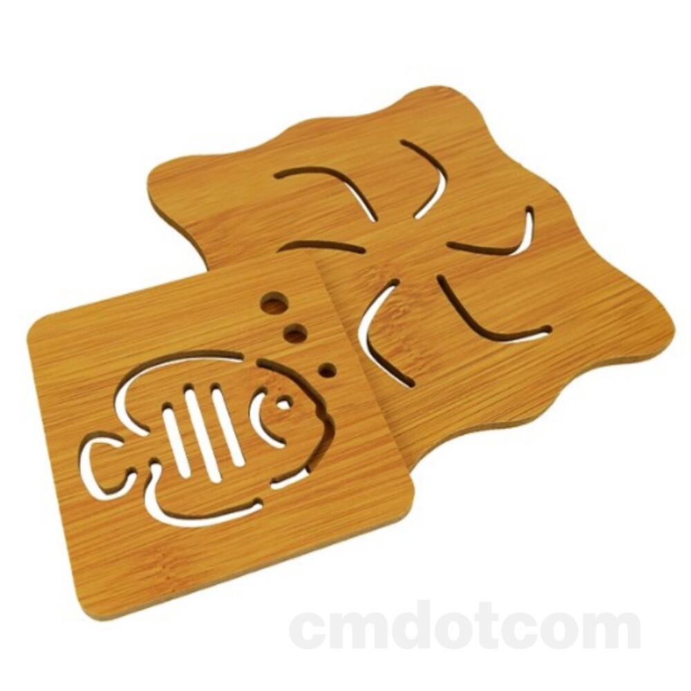 [오늘출발] 씨엠닷컴 원목냄비받침 주방받침대 주방소품 원목받침대소형 소품