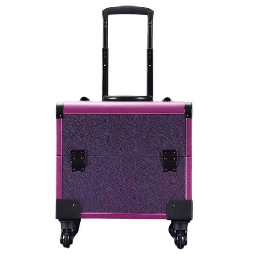 [해외] 메이크업 박스 화장품 캐리어 여행 가방 이동식 레드 로즈 출장 제품 [제품 파손 불량 시 100% 환불]