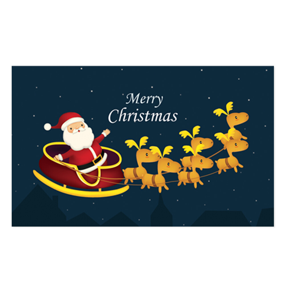 [오늘출발] 크리스마스 미니카드 chmini1 5매 유치원 학교 업체 행사 성탄절 선물포장 카드