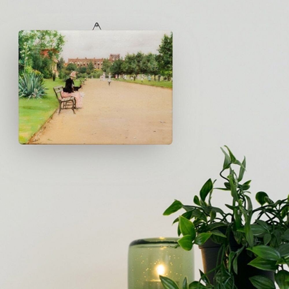 글로싱 명화 도시공원/인테리어/유화/거실/벽걸이/안방/행운/장식/화가/선물/집들이/침실/카페/부엌