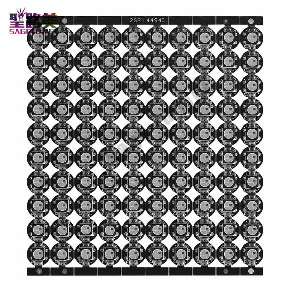 [해외] 개별 주소 지정 RGB 풀 컬러 LED 방열판 (10mm x 3mm) 화이트 블랙 4 핀 보드 DC 5V ws2812