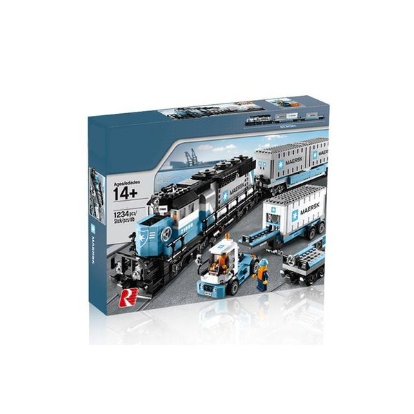 [호환] 중국 레고 기차 머스크 열차 10219 호환 블록