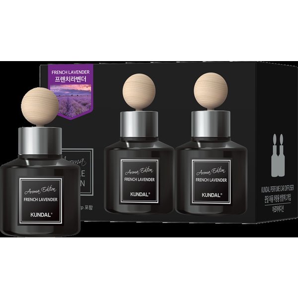 쿤달 차량용 디퓨저2구 아로마 프렌치라벤더 (영등포점)