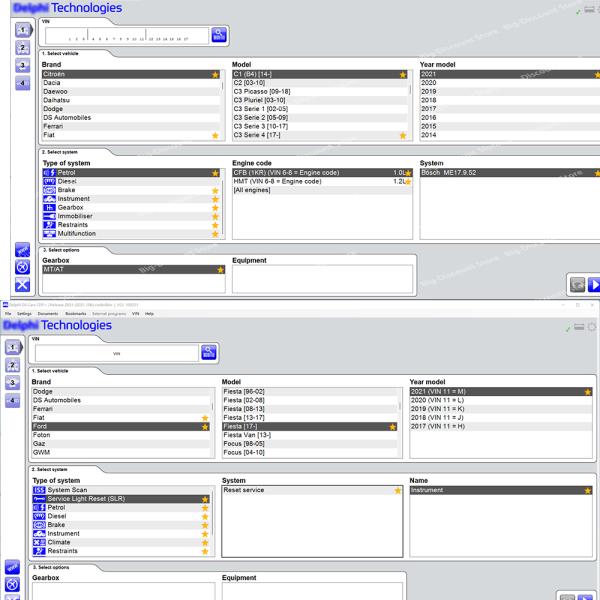 [오늘출발] De-lp-his 차량용 진단 소프트웨어 Keygen이 있는 B Vd Ds-150  라이센스 최신 2021.11