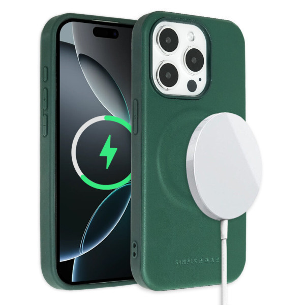 [로어케이씨테크][오늘출발] 심플리로어 아이폰16 프로/플러스/프로맥스 마그네틱 모던 가죽 케이스 14시이전 주문건 당일출고 / 무료배송