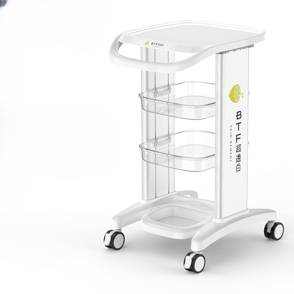 [오늘출발]화장품 도우미 트롤리 메이크업 모바일 카트 보조 속눈썹 정리함 휠 미용실 룰렛 보관 매니큐어 지지대