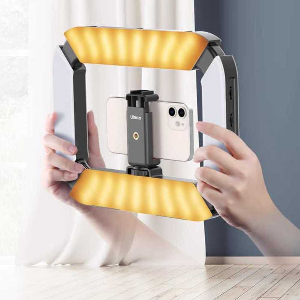 휴대폰 라이브 조명 사각 링라이트 유튜브 생방송