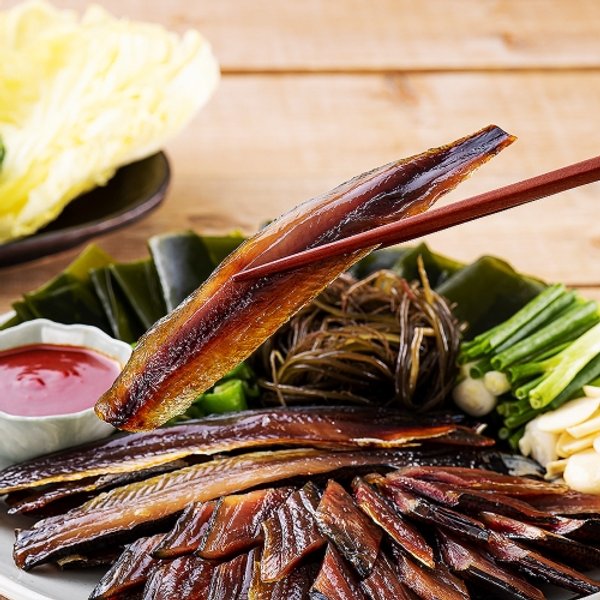 25년 포항 구룡포 과메기 10마리(20쪽) 해초세트(쌈다시마+꼬시래기+톳+곰피미역+초장 등)