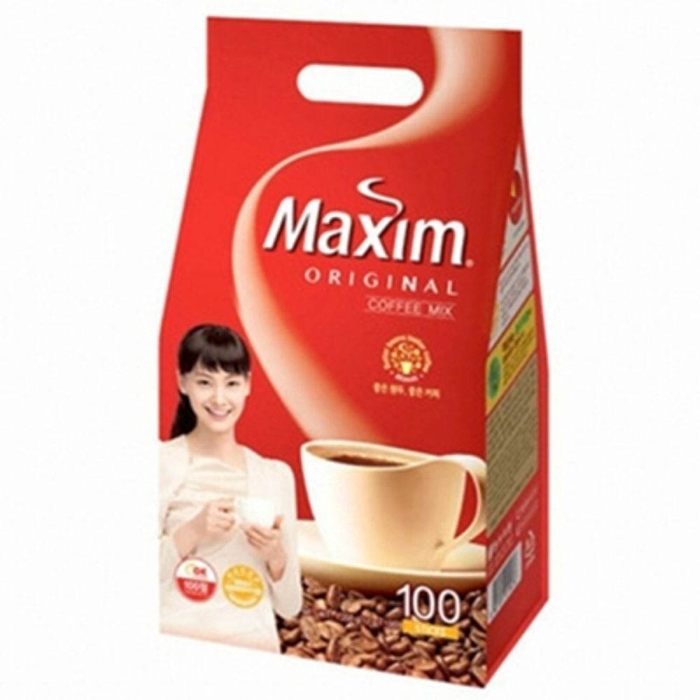 맥심 오리지날 100Tx1개/커피/믹스/맥심/모카/골드/화이트/카누/디카페인/라떼/미니/더블샷/심플/마일드