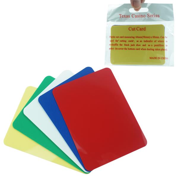 [오늘출발]최고의 품질 플라스틱 포커 크기 카드 놀이 컷 액세서리 세트 10 개 카지노 공장