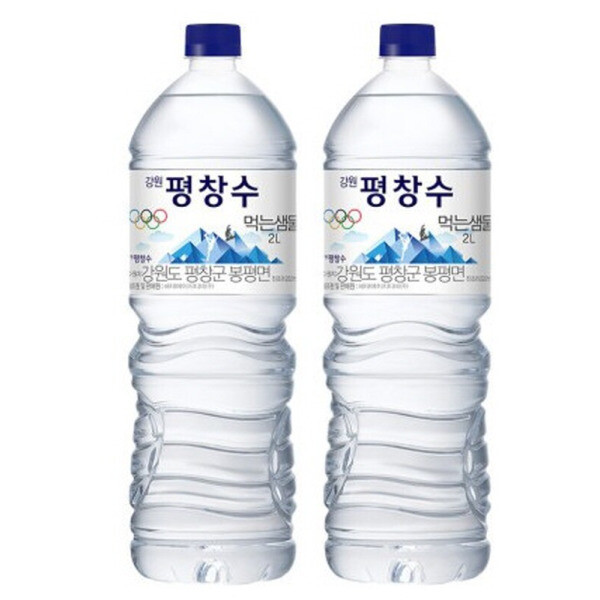 [오늘출발] 강원평창수 강원 평창수 2L x 6개 일반 유라벨