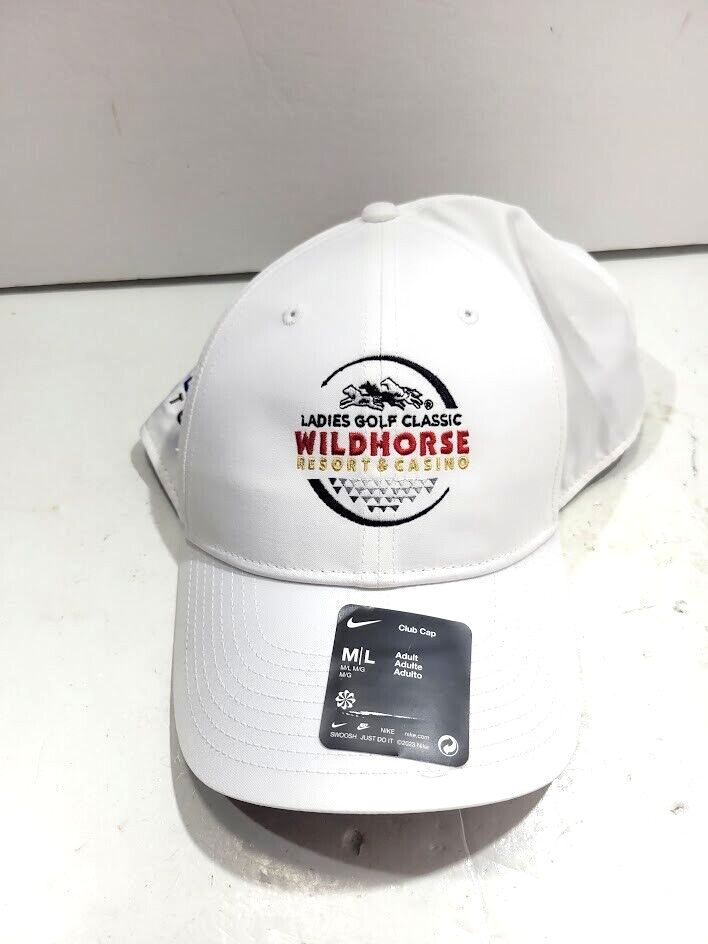 나이키 뉴 Wildhorse 리조트 Casino Ladies 골프 클래식 모자 원
