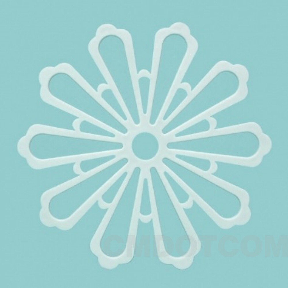 [오늘출발] 씨엠닷컴 단열효과 실리콘 냄비받침대 5P세트(화이트) 뚝배기받침 주전자받침대 그릇받침 내열받침