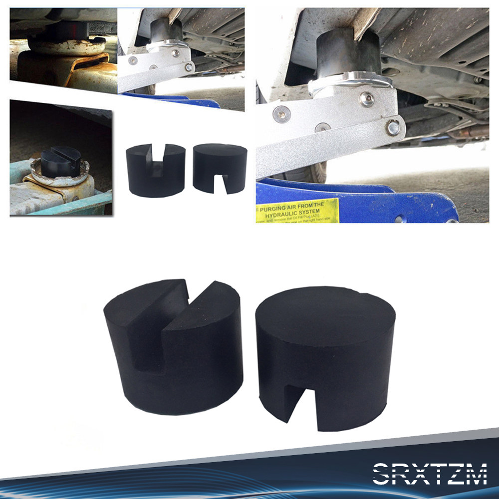 [오늘출발] 픽토라G 유니버설 블랙 플로어 슬롯 형 자동차 고무 잭 패드 프레임 보호기 어댑터 핀치 용접 측면 리프팅