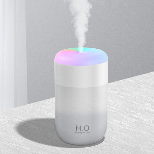 [오늘출발] 1+1 청소가쉬운 필터없는가습기 무드등 저소음 미니가습기 각인 인쇄 무료