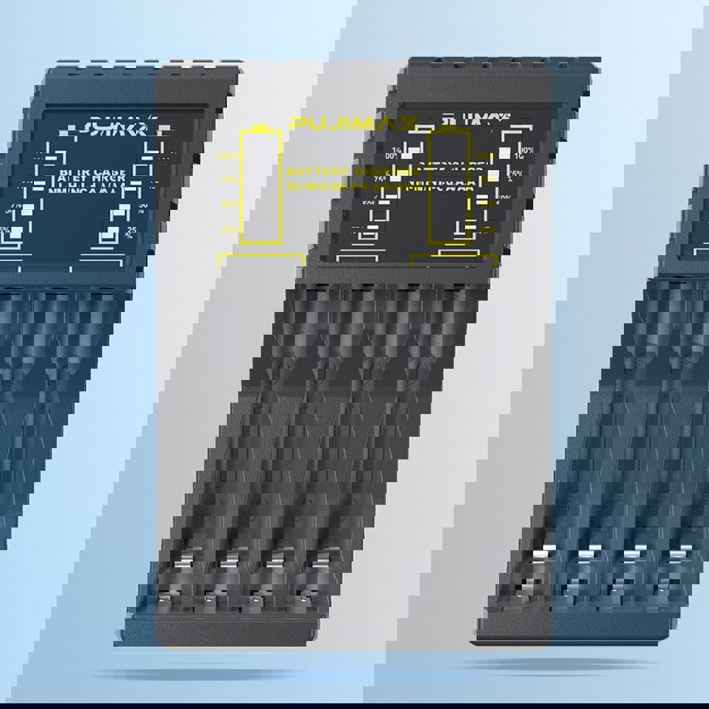 [오늘출발] 토르치드G 새로운 4 슬롯 멀티 슬롯 지능형 고속 충전기 No.5 No.7 AAA/AA NiCd 배터리 충전기 범용 충전기