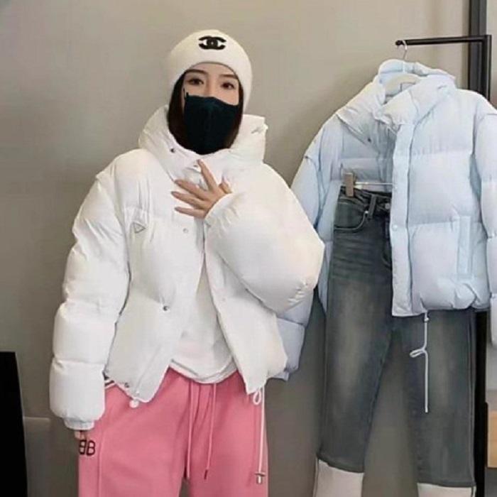 블로썸스틸 SD-241108 폼폼 소매 탈부착 조끼 후드