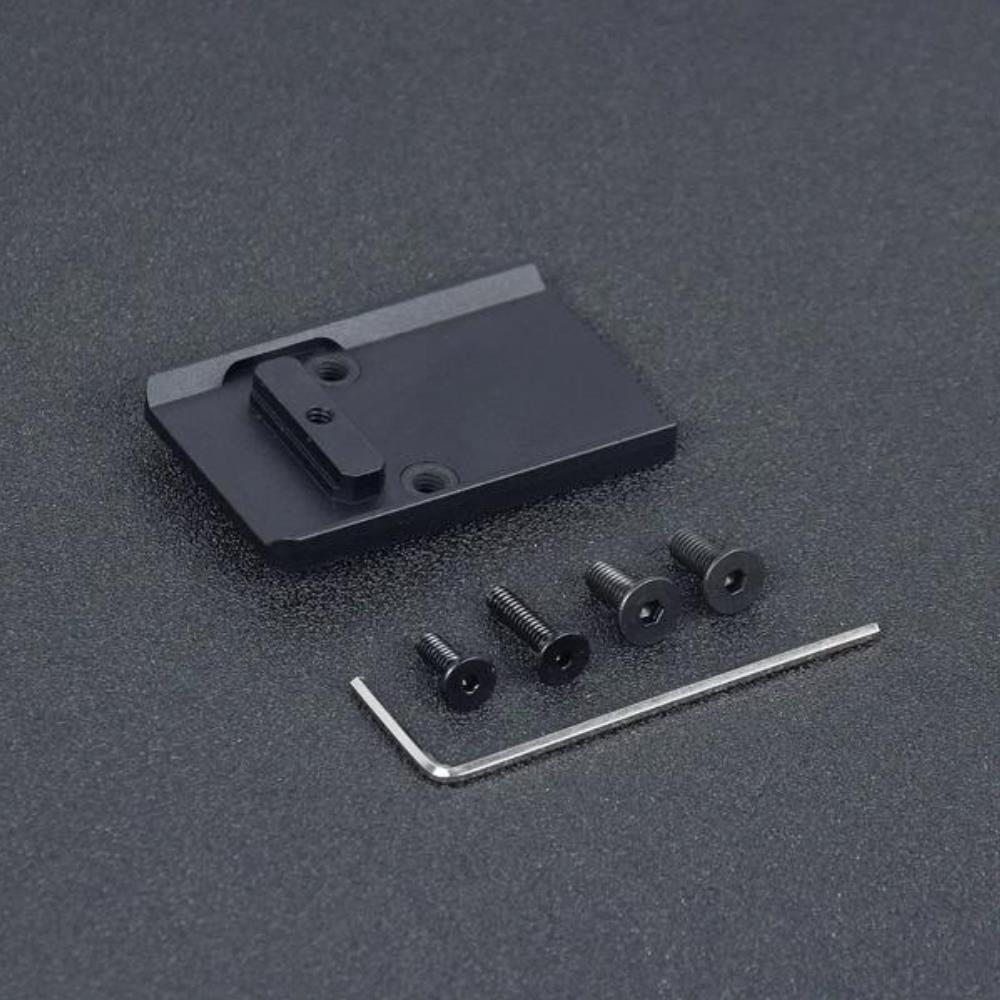 [오늘출발] 글록 플레이트 베이스 마운트 RMR VI SM 레드 도트 사이트 도쿄 마루이 17 18C 19 KWA KSC 후방 시야에 적