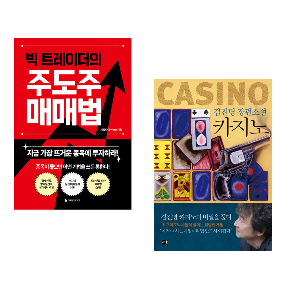 [출판사 새움]새움 빅 트레이더의 주도주 매매법 + 카지노 (전2권)