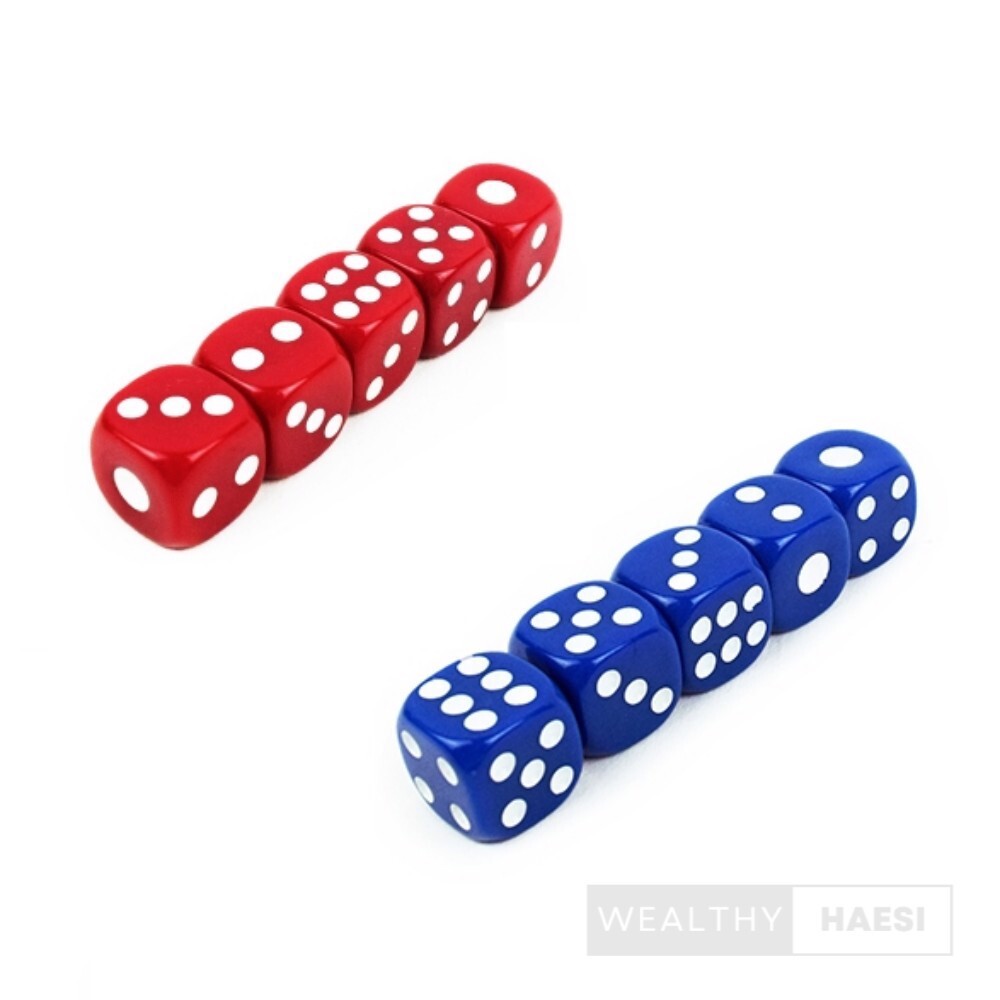 [오늘출발]웰시해시 주사위 5P 미니주사위 육면체주사위 보드게임주사위 작은주사위